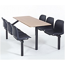 Eco 6 Seater Canteen Seating units
