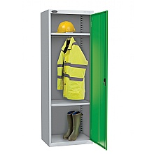Large Storage Lockers with green door