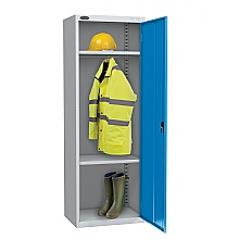 Large Storage Lockers with blue door
