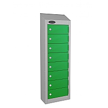 Personal Effects Locker, green doors