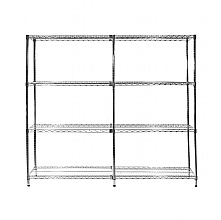 Stainless Steel Shelving Standard and Add on Unit