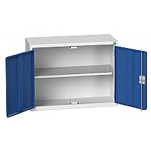 Bott Wide Verso Economy Cupboards, 1 shelf, blue