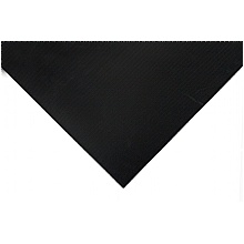 Black rubber high voltage swtchboard matting