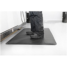 Coba fluted anti fatigue safety workplace mats