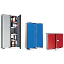 Steel Storage Cupboards in 3 sizes and colours