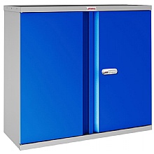 Blue 830mm Cupboard with electronic lock