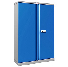 1400mm office blue cupboard with electronic lock