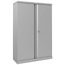 1400mm office grey cupboard with key lock