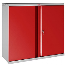 red 830mm Cupboard with key lock