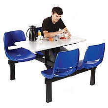 Canteen Seating - 4 seater, 2-way entry