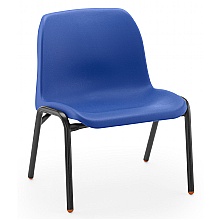 Blue Anti-Bacterial Classroom Poly Chair size 1
