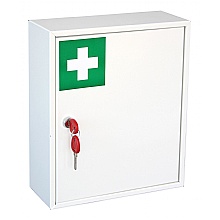 Small medical storage cabinet
