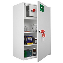 Large medical storage cabinet