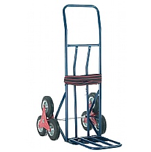 Stairclimber truck folding foot & retaining strap