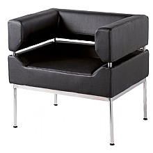 Benotto black single seater reception chair