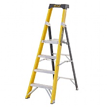 4 tread Glass Fibre Electrians Platform Stepladder