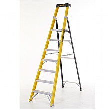 7 tread Glass Fibre Electrians Platform Stepladder