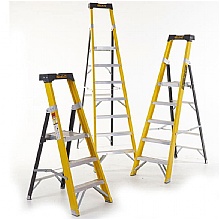 Glass Fibre Electrians Platform Stepladder