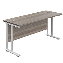 Recatngular Desk in Grey Oak