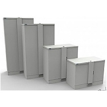 Metal Office Cupboard - Secure with Locking Bar