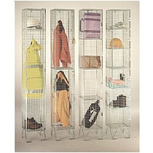 Wire Mesh Lockers with Doors  Secure & Visible Storage, UK Made
