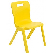 classroom chair yellow in 6 sizes