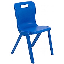 classroom chair blue in 6 sizes
