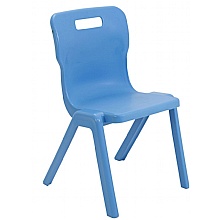 classroom chair sky blue in 4 sizes