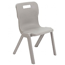 classroom chair grey in 2 sizes