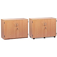 School Storage Cupboard  Lockable  750mm High  UK Made