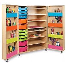 Art Cupboard Storage  Bubblegum  Mobile  UK Made