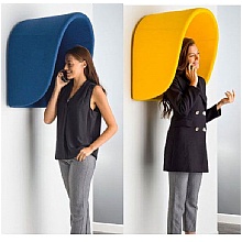Acoustic Phone Hoods with Round Top