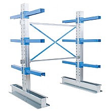 Double Sided Cantilever Bar Rack