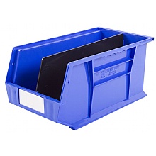 Rhino Tuff Plastic Bin with Divider