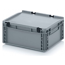 Attached Lid Euro Stacking Container 15 litres