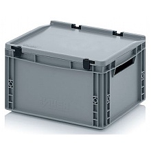 Attached Lid Euro Stacking Container 20 litres