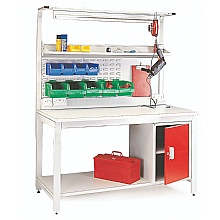 General purpose workbench with accessories