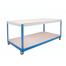 Rivet Mobile Workbench blue/grey