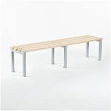 1800mm long cloakroom bench