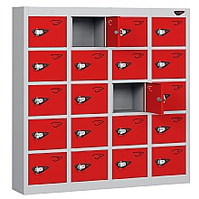 Mobile Phone Lockers, Cam Locks, 20 Compartments