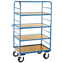 Heavy-Duty Shelf Truck with 3 shelves