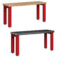 Pure Single Sided Cloakroom Benches