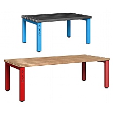Pure Double Sided Cloakroom Benches
