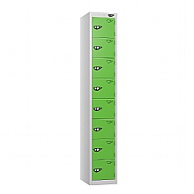 Eight Door Locker, Forest Green