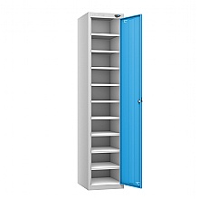 Ten Door Locker, Cornflower Blue