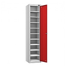 Ten Door Locker, Flame Red