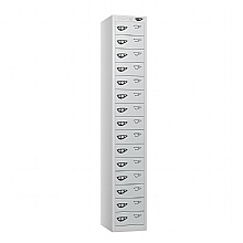 Fifteen Door Locker, Pearl Silver