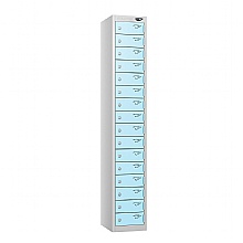 Sixteen Door Locker, Ribbon Blue