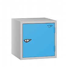 Cube Locker Cornflower Blue/ Silver Grey