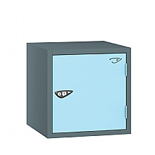 Cube Locker Ribbon Blue/ Slate Grey
